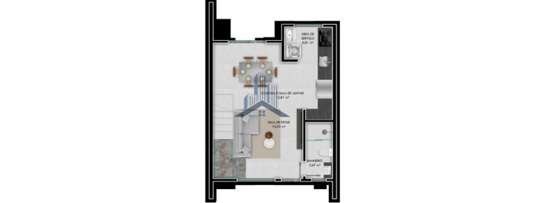 Imagem Sobrado com 3 Quartos à Venda, 72 m² em Comasa - Joinville
