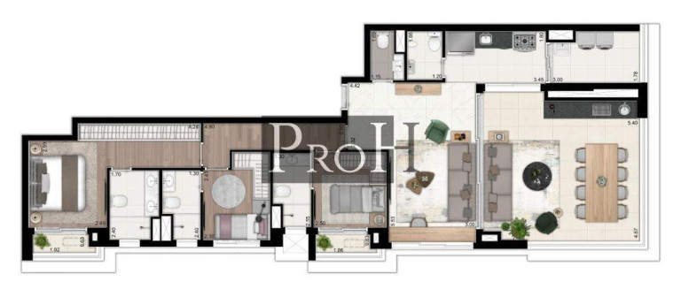 Imagem Apartamento com 2 Quartos à Venda, 78 m² em Brooklin Paulista - São Paulo Imagem Apartamento com 2 Quartos à Venda, 78 m² em Brooklin Paulista - São Paulo