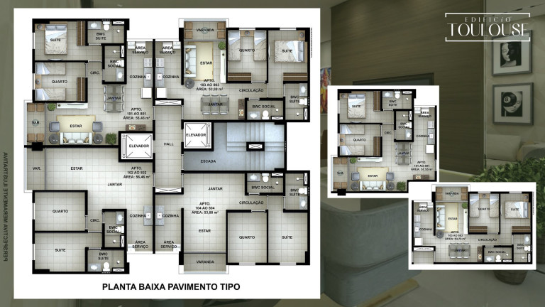 Imagem Apartamento com 2 Quartos à Venda, 57 m² em Candeias - Jaboatão Dos Guararapes