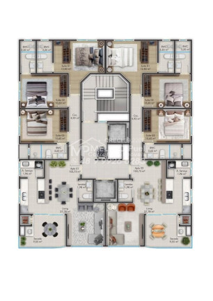 Imagem Imóvel com 3 Quartos à Venda, 103 m² em Balneário Perequê - Porto Belo Imagem Imóvel com 3 Quartos à Venda, 103 m² em Balneário Perequê - Porto Belo