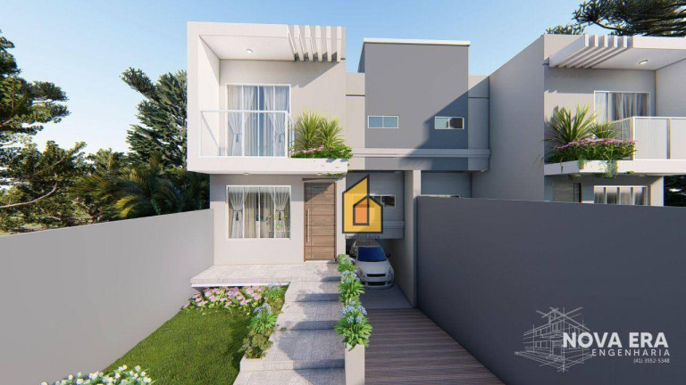 Imagem Sobrado com 3 Quartos à Venda, 110 m² em Porto Das Laranjeiras - Araucária