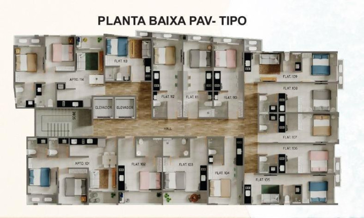 Imagem Imóvel com 1 Quarto à Venda, 19 m² em Jardim Oceania - João Pessoa Imagem Imóvel com 1 Quarto à Venda, 19 m² em Jardim Oceania - João Pessoa