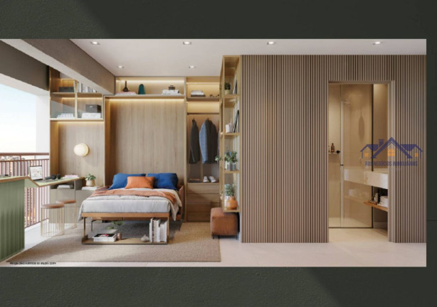 Imagem Apartamento com 1 Quarto à Venda, 33 m² em Brooklin Paulista - São Paulo Imagem Apartamento com 1 Quarto à Venda, 33 m² em Brooklin Paulista - São Paulo