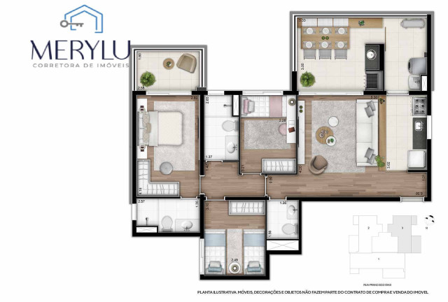 Imagem Apartamento com 3 Quartos à Venda, 95 m² em Bosque Da Saúde - São Paulo