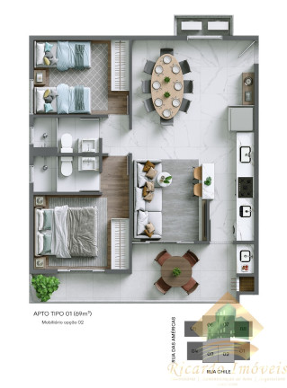 Imagem Apartamento com 2 Quartos à Venda, 69 m² em Toninhas - Ubatuba Imagem Apartamento com 2 Quartos à Venda, 69 m² em Toninhas - Ubatuba
