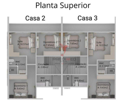 Imagem Casa com 3 Quartos à Venda, 100 m² em Itajubá - Barra Velha