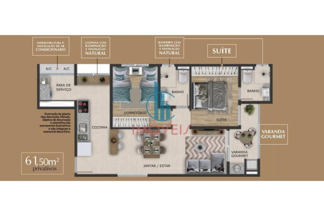 Imagem Apartamento com 2 Quartos à Venda, 63 m² em Mandaqui - São Paulo
