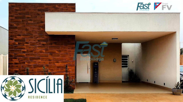 Casa de Condomínio com 3 Quartos à Venda, 160 m² em Condomínio Residencial Sicília Residence - Cuiabá