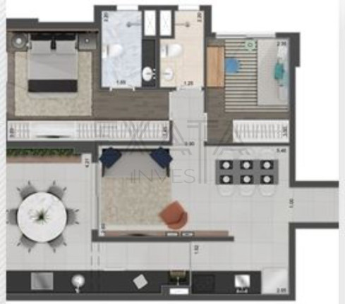 Imagem Imóvel com 2 Quartos à Venda, 131 m² em Cerqueira César - São Paulo