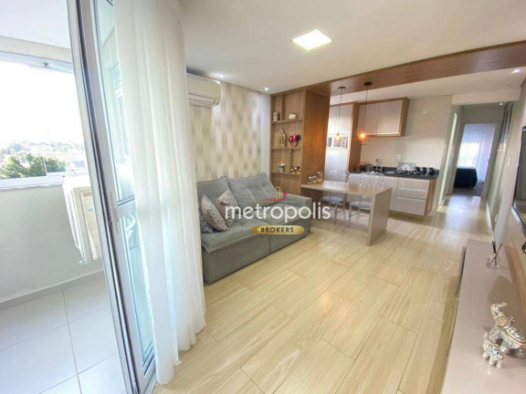Imagem Apartamento com 2 Quartos à Venda, 53 m² em Jardim - Santo André