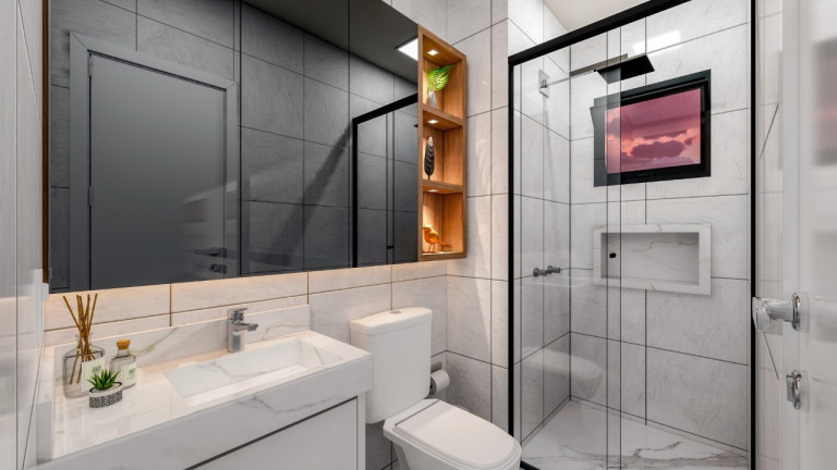 Imagem Apartamento com 3 Quartos à Venda, 65 m² em Guaíra - Curitiba