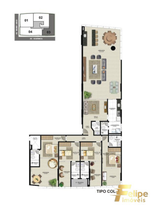 Imagem Imóvel com 4 Quartos à Venda, 221 m² em Praia Do Morro - Guarapari