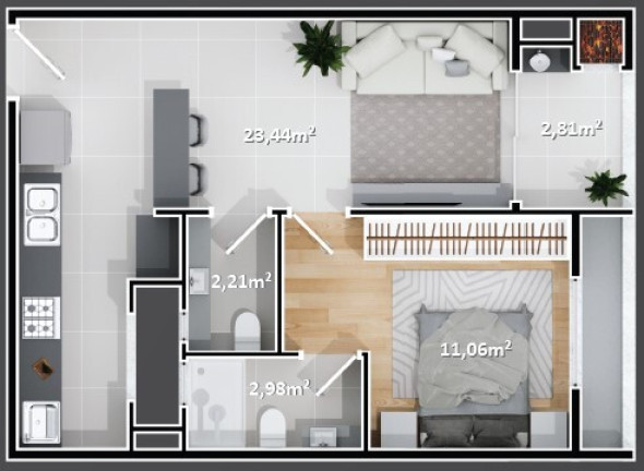 Imagem Apartamento com 2 Quartos à Venda, 64 m² em Nações - Balneário Camboriú Imagem Apartamento com 2 Quartos à Venda, 64 m² em Nações - Balneário Camboriú