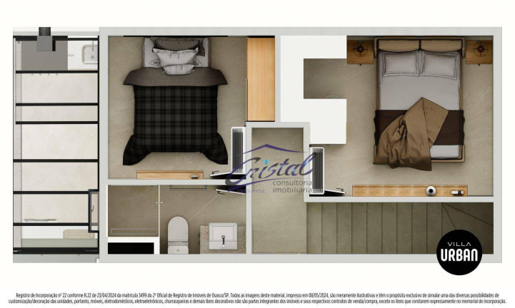 Imagem Casa com 2 Quartos à Venda, 60 m² em Rochdale - Osasco