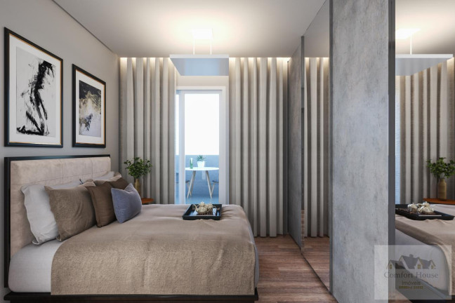 Imagem Apartamento com 2 Quartos à Venda, 52 m² em Vila Guiomar - Santo André