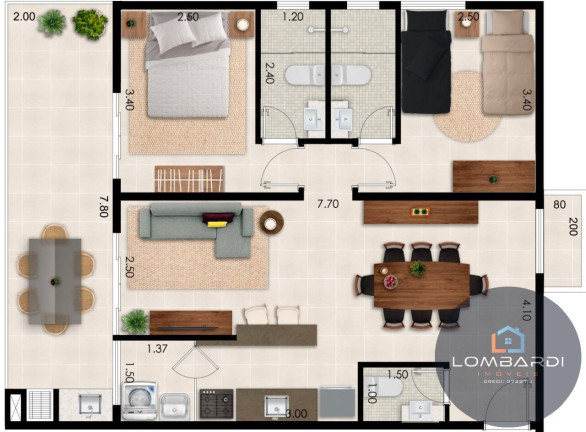 Imagem Apartamento com 2 Quartos à Venda, 76 m² em Praia Das Toninhas - Ubatuba Imagem Apartamento com 2 Quartos à Venda, 76 m² em Praia Das Toninhas - Ubatuba