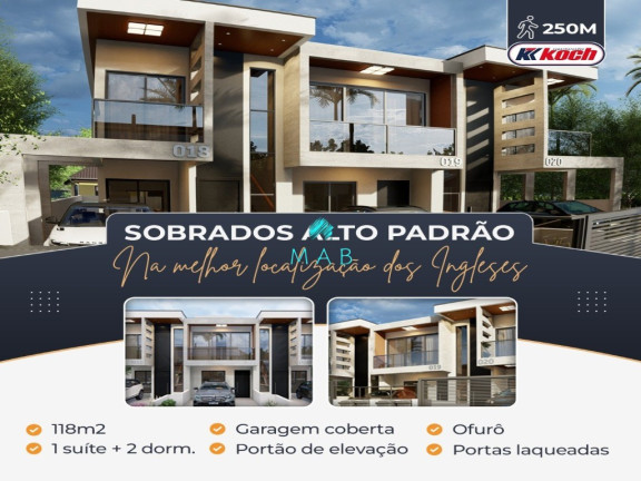 Imagem Sobrado com 3 Quartos à Venda, 118 m² em Ingleses Do Rio Vermelho - Florianópolis