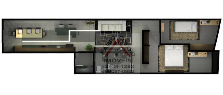 Imagem Apartamento com 2 Quartos à Venda, 85 m² em Santa Cecília - São Paulo Imagem Apartamento com 2 Quartos à Venda, 85 m² em Santa Cecília - São Paulo