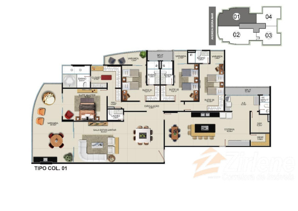 Imagem Apartamento com 4 Quartos à Venda, 326 m² em Praia Do Morro - Guarapari Imagem Apartamento com 4 Quartos à Venda, 326 m² em Praia Do Morro - Guarapari