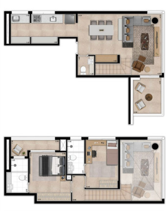 Imagem Apartamento com 1 Quarto à Venda, 44 m² em Indianópolis - São Paulo
