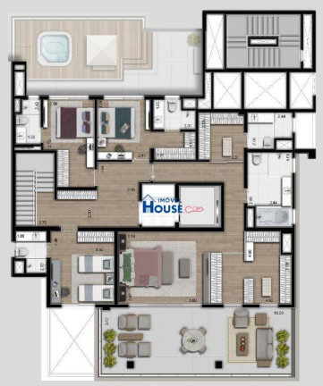 Imagem Cobertura com 4 Quartos à Venda, 475 m² em Jardins - São Paulo Imagem Cobertura com 4 Quartos à Venda, 475 m² em Jardins - São Paulo