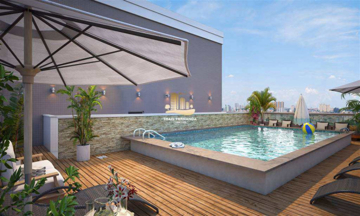 Apartamento com 2 Quartos à Venda, 62 m² em Aviação - Praia Grande