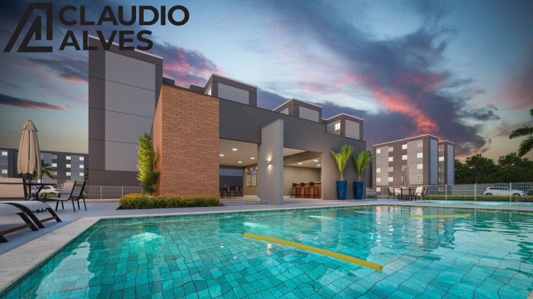 Apartamento com 2 Quartos à Venda, 45 m² em Papagaio - Feira De Santana