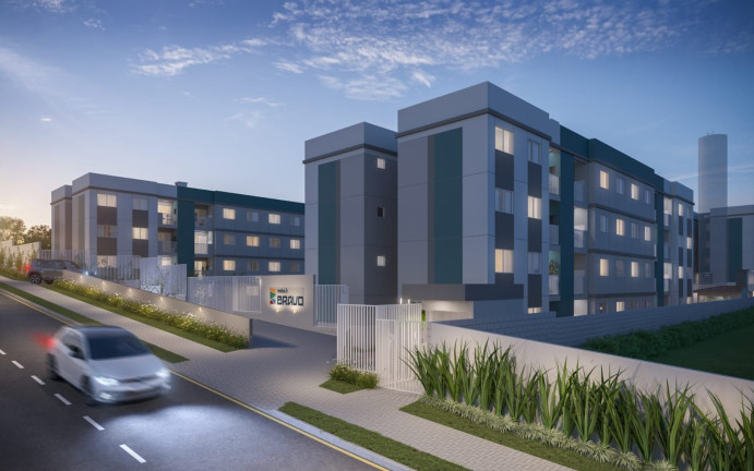 Imagem Apartamento com 2 Quartos à Venda, 60 m² em Prive Bois De Boulogne - Pinhais