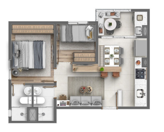 Imagem Apartamento com 2 Quartos à Venda, 38 m² em Itaquera - São Paulo Imagem Apartamento com 2 Quartos à Venda, 38 m² em Itaquera - São Paulo
