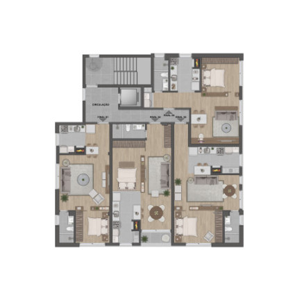 Imagem Imóvel com 1 Quarto à Venda, 47 m² em Tristeza - Porto Alegre Imagem Imóvel com 1 Quarto à Venda, 47 m² em Tristeza - Porto Alegre
