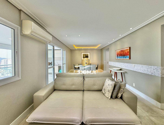 Imagem Apartamento com 3 Quartos à Venda, 134 m² em Jardim Astúrias - Guarujá