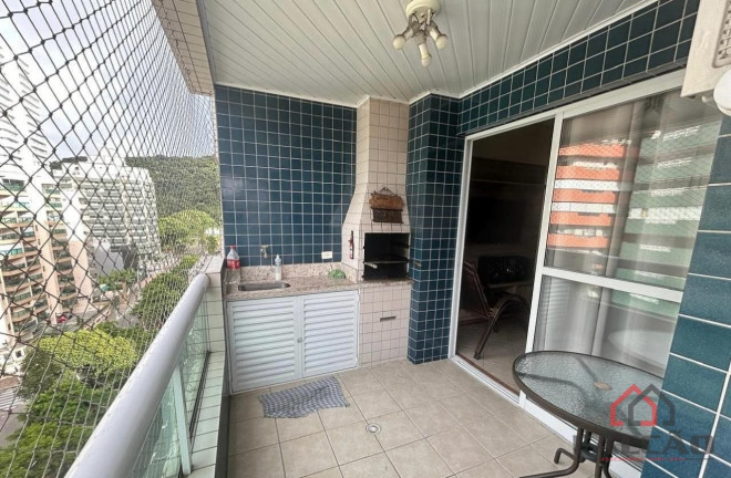 Apartamento com 2 Quartos à Venda, 100 m² em Canto Do Forte - Praia Grande