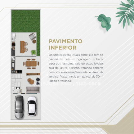 Imagem Casa com 3 Quartos à Venda, 148 m² em Jardim Atlântico - Goiânia Imagem Casa com 3 Quartos à Venda, 148 m² em Jardim Atlântico - Goiânia