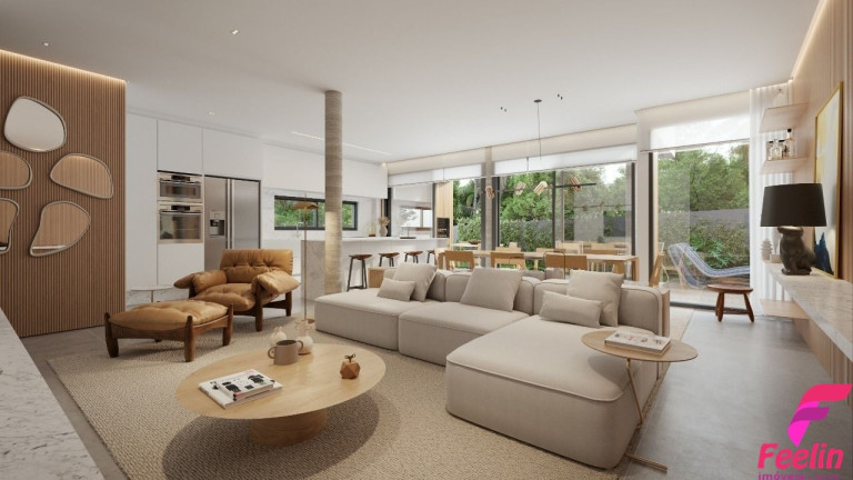 Imagem Casa de Condomínio com 3 Quartos à Venda, 241 m² em Cacupé - Florianópolis
