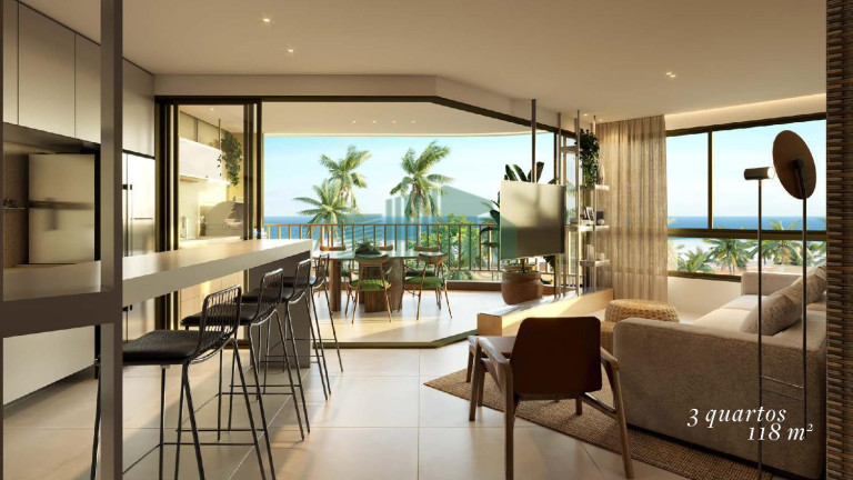Imagem Apartamento com 1 Quarto à Venda, 32 m² em Praia Dos Carneiros - Tamandaré Imagem Apartamento com 1 Quarto à Venda, 32 m² em Praia Dos Carneiros - Tamandaré