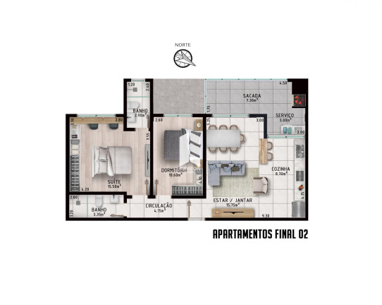 Imagem Apartamento com 2 Quartos à Venda, 82 m² em Nossa Senhora De Fátima - Santa Maria Imagem Apartamento com 2 Quartos à Venda, 82 m² em Nossa Senhora De Fátima - Santa Maria