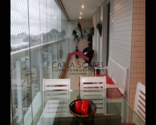 Imagem Apartamento com 4 Quartos à Venda, 124 m² em Jardim Três Marias - Guarujá