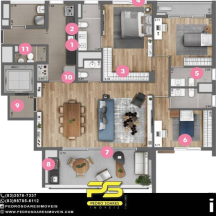 Imagem Apartamento com 3 Quartos à Venda, 146 m² em Indianópolis - São Paulo Imagem Apartamento com 3 Quartos à Venda, 146 m² em Indianópolis - São Paulo