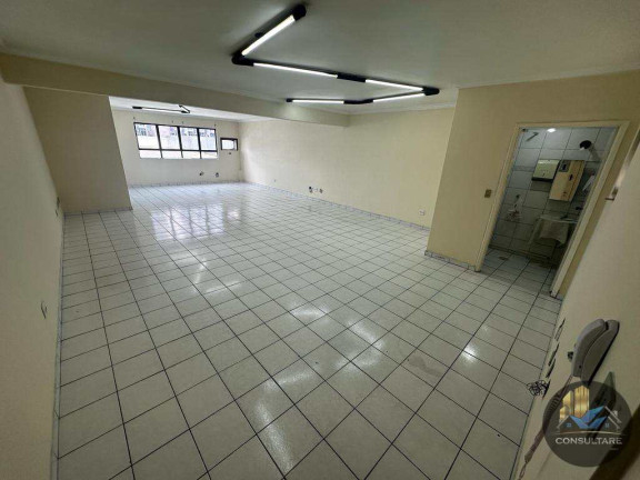Imagem Sala Comercial para Alugar, 80 m² em Vila Mathias - Santos Imagem Sala Comercial para Alugar, 80 m² em Vila Mathias - Santos
