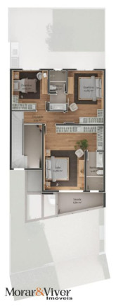 Imagem Sobrado com 3 Quartos à Venda, 138 m² em São Braz - Curitiba
