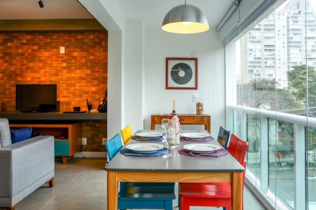 Imagem Apartamento com 1 Quarto para Alugar, 52 m² em Brooklin Paulista - São Paulo Imagem Apartamento com 1 Quarto para Alugar, 52 m² em Brooklin Paulista - São Paulo
