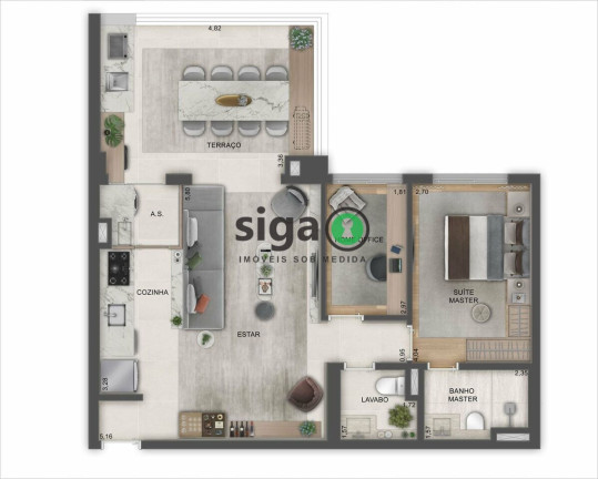 Imagem Apartamento com 2 Quartos à Venda, 81 m² em Jardim Das Perdizes - São Paulo Imagem Apartamento com 2 Quartos à Venda, 81 m² em Jardim Das Perdizes - São Paulo