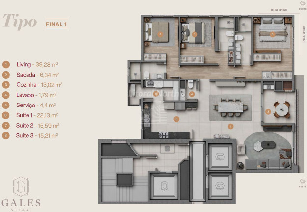 Imagem Apartamento com 3 Quartos à Venda, 152 m² em Centro - Balneário Camboriú