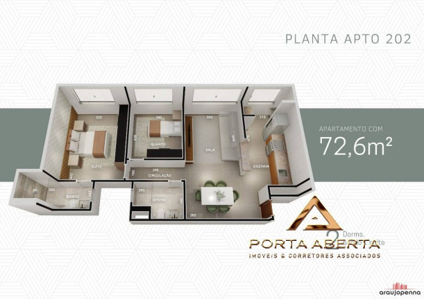 Imagem Apartamento com 2 Quartos à Venda, 72 m² em Vila Dos Técnicos - Timóteo