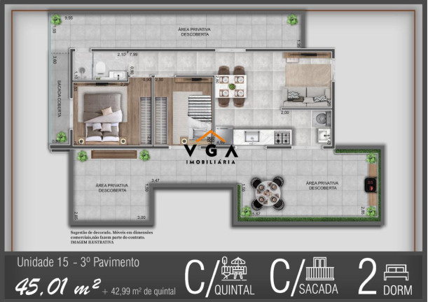 Imagem Apartamento com 2 Quartos à Venda, 40 m² em Artur Alvim - São Paulo