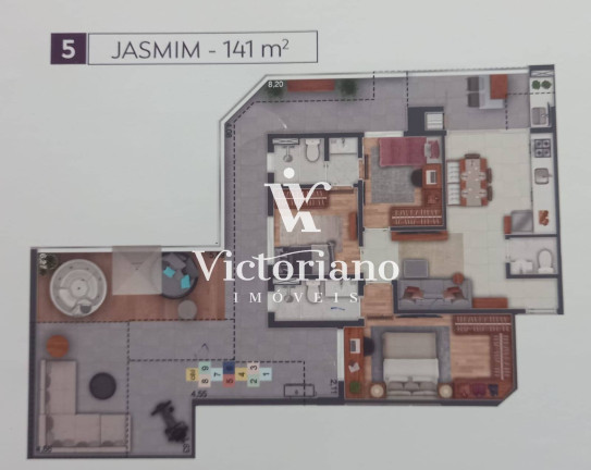 Imagem Apartamento com 3 Quartos à Venda, 143 m² em Jardim Satélite - São José Dos Campos Imagem Apartamento com 3 Quartos à Venda, 143 m² em Jardim Satélite - São José Dos Campos