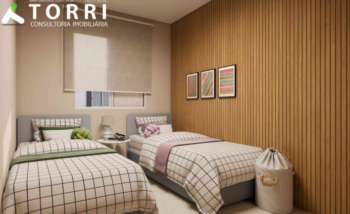 Imagem Imóvel com 2 Quartos à Venda, 42 m² em Vila Bom Jesus - Sorocaba