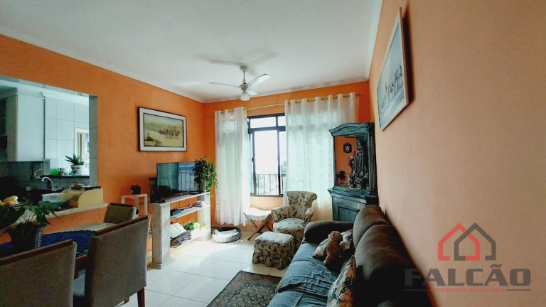 Apartamento com 2 Quartos à Venda, 70 m² em Canto Do Forte - Praia Grande