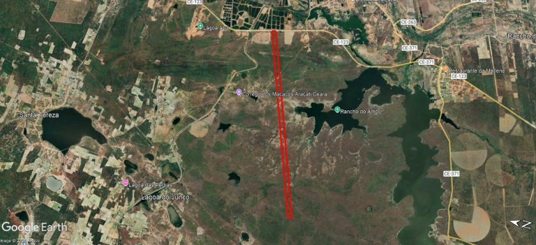 Terreno à Venda, 744.000 m² em Pedregal - Aracati