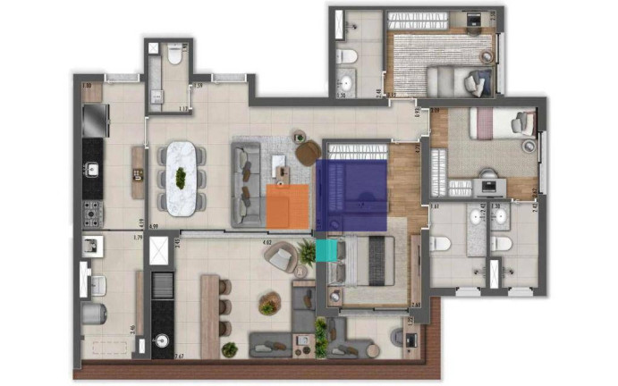 Imagem Apartamento com 3 Quartos à Venda, 113 m² em Saúde - São Paulo